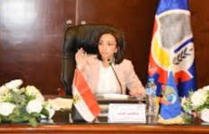 الدكتورة جاكلين عازر محافظ البحيرة  الدكتورة جاكلين عازر محافظ البحيرة