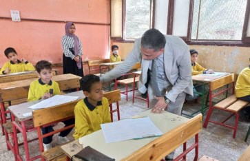جولة مدير مديرية التربية والتعليم بالجيزة جولة مدير مديرية التربية والتعليم بالجيزة