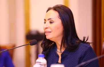 د. مايا مرسي وزيرة التضامن 