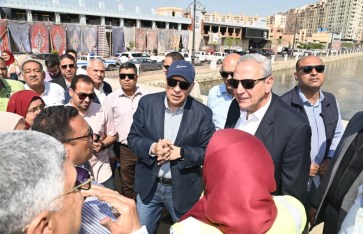 زيارة وزير الري لمحافظة الغربية زيارة وزير الري لمحافظة الغربية