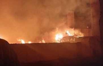 حريق كنيسة مارجرجس بقنا  حريق كنيسة مارجرجس بقنا