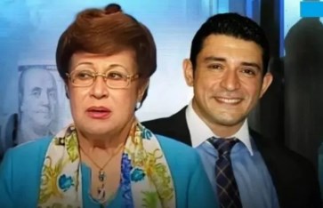 الدكتورة نوال الدجوي وحفيدها  الدكتورة نوال الدجوي وحفيدها