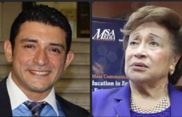 الدكتورة نوال الدجوي وحفيدها أحمد الدجوي الدكتورة نوال الدجوي وحفيدها أحمد الدجوي