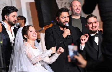 رنا رئيس وزوجها 