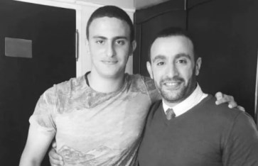 أحمد السقا ونجله ياسين  أحمد السقا ونجله ياسين