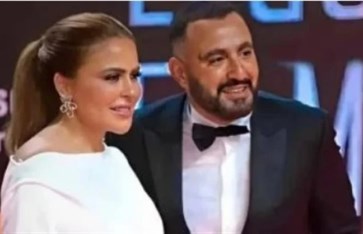 أحمد السقا وزوجته  أحمد السقا وزوجته