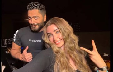 هنا الزاهد وتامر حسني  هنا الزاهد وتامر حسني