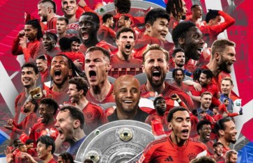 بايرن ميونخ بطلا للدوري الألماني  بايرن ميونخ بطلا للدوري الألماني