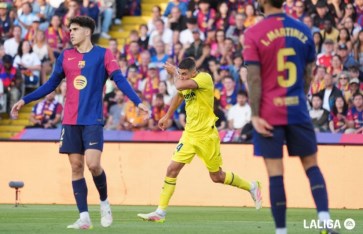 برشلونة وفياريال  برشلونة وفياريال