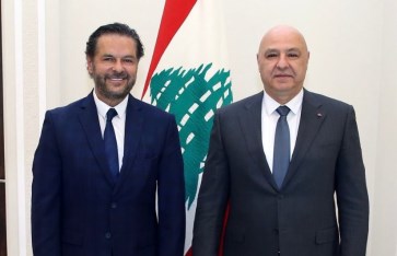 رئيس الجمهورية اللبنانية العماد جوزيف عون والفنان راغب علامة  رئيس الجمهورية اللبنانية العماد جوزيف عون والفنان راغب علامة