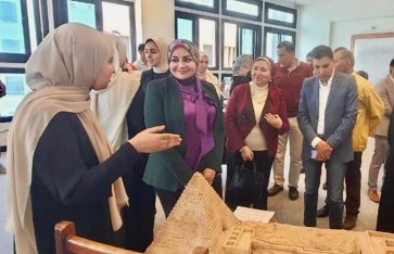 جامعة دمنهور تحتفي باليوم العالمي للتراث جامعة دمنهور تحتفي باليوم العالمي للتراث