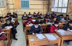 طلاب الصف السادس الابتدائي 