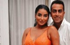 الفنانة جوري بكر وطليقها 