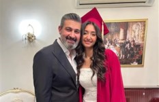 ياسر جلال وابنته  ياسر جلال وابنته