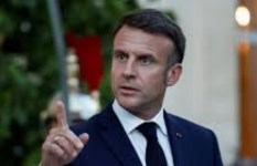 الرئيس الفرنسي إيمانويل ماكرون