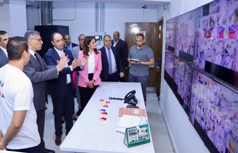 جانب من الزيارة جانب من الزيارة