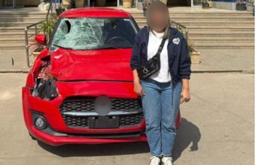 المتهمة بدهس مواطن على طريق السويس المتهمة بدهس مواطن على طريق السويس