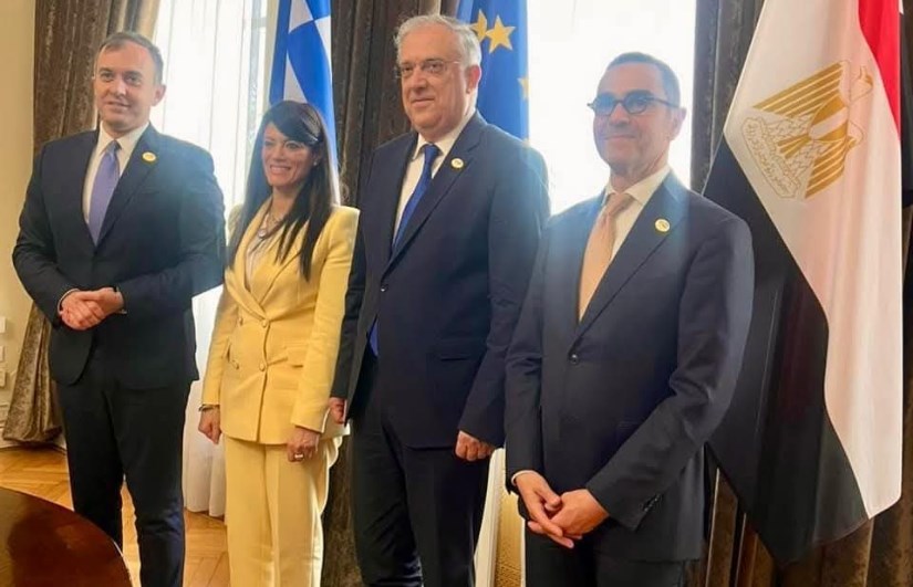 الدكتورة رانيا المشاط وزيرة التخطيط في اليونان الدكتورة رانيا المشاط وزيرة التخطيط في اليونان