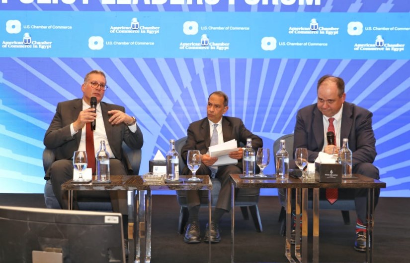 وزير البترول خلال الجلسة وزير البترول خلال الجلسة