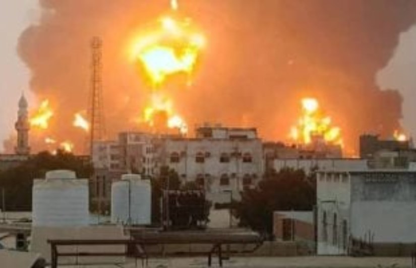 انقطاع الكهرباء والاتصالات في مدينة الحديدة انقطاع الكهرباء والاتصالات في مدينة الحديدة