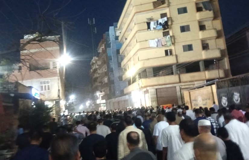 جنازة عبدالرحمن عمار ضحية الغرق بالبحيرة جنازة عبدالرحمن عمار ضحية الغرق بالبحيرة