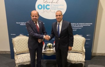 وزير الخارجية ونظيره اليمني  وزير الخارجية ونظيره اليمني