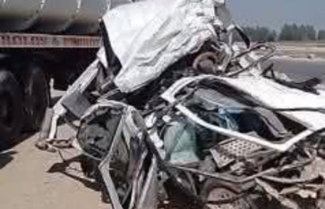 حادث الطريق الإقليمي بالمنوفية 