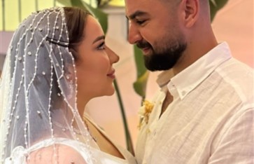 أسما شريف منير وزوجها  أسما شريف منير وزوجها