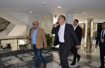 خلال الزيارة  خلال الزيارة