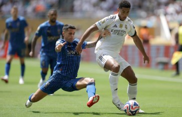 الهلال السعودي وريال مدريد 