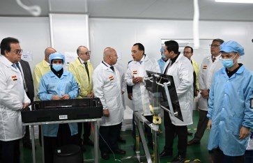زيارة رئيس الوزراء لمصنع صافى جروب زيارة رئيس الوزراء لمصنع صافى جروب