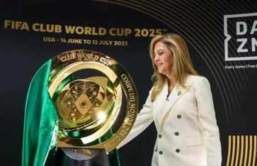 رئيسة نادي بالميراس  رئيسة نادي بالميراس