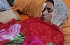 الطفلة حبيبة الجيوشي الناجية من حادث الطريق الإقليمي بالمنوفية 