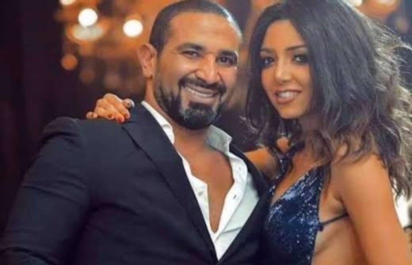 أحمد سعد وزوجته علياء بسيوني أحمد سعد وزوجته علياء بسيوني