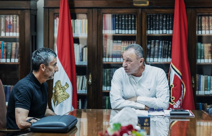 اجتماع الخطيب مع ريبيرو اجتماع الخطيب مع ريبيرو