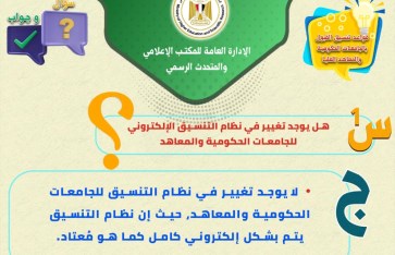 تنسيق الجامعات 2025 تنسيق الجامعات 2025