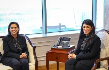 وزيرة التخطيط تستقبل المدير الإقليمي لمنظمة الصحة العالمية وزيرة التخطيط تستقبل المدير الإقليمي لمنظمة الصحة العالمية