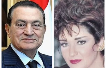 الرئيس مبارك والفنانة إيمان الطوخي الرئيس مبارك والفنانة إيمان الطوخي