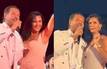 راغب علامة مع معجباته  راغب علامة مع معجباته