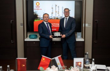 لقاء وزير البترول مع رئيس شركة يونايتيد إنرجى جروب الصينية لقاء وزير البترول مع رئيس شركة يونايتيد إنرجى جروب الصينية