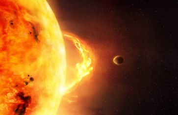 عاصفة شمسية عاصفة شمسية