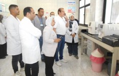زيارة المنشأت الطبية في الإسماعيلية 