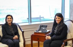 وزيرة التخطيط تستقبل المدير الإقليمي لمنظمة الصحة العالمية وزيرة التخطيط تستقبل المدير الإقليمي لمنظمة الصحة العالمية