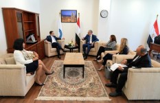 وزير البترول ووفد شركة شل 