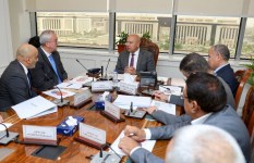 اجتماع الفريق كامل الوزير مع مسؤولى شركة ألستوم اجتماع الفريق كامل الوزير مع مسؤولى شركة ألستوم