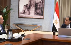 لقاء رئيس الوزراء مع رئيس هيئة الرقابة المالية