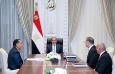 اجتماع رئاسى لمتابعة العمل فى قطاع البترول