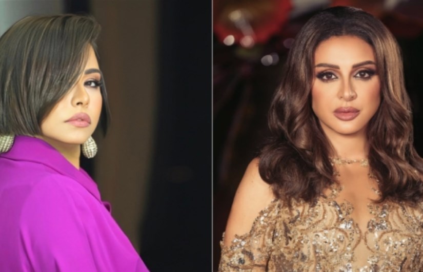 انغام وشيرين عبد الوهاب انغام وشيرين عبد الوهاب