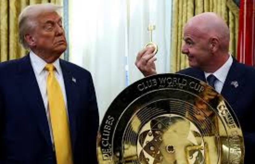 ترامب وجياني إنفانتينو ترامب وجياني إنفانتينو