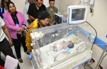 نائب وزير الصحة تتفقد مستشفى طهطا العام في سوهاج 